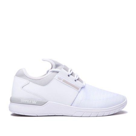 Supra Flow Run Hvite Joggesko Dame [NO-9-O486]